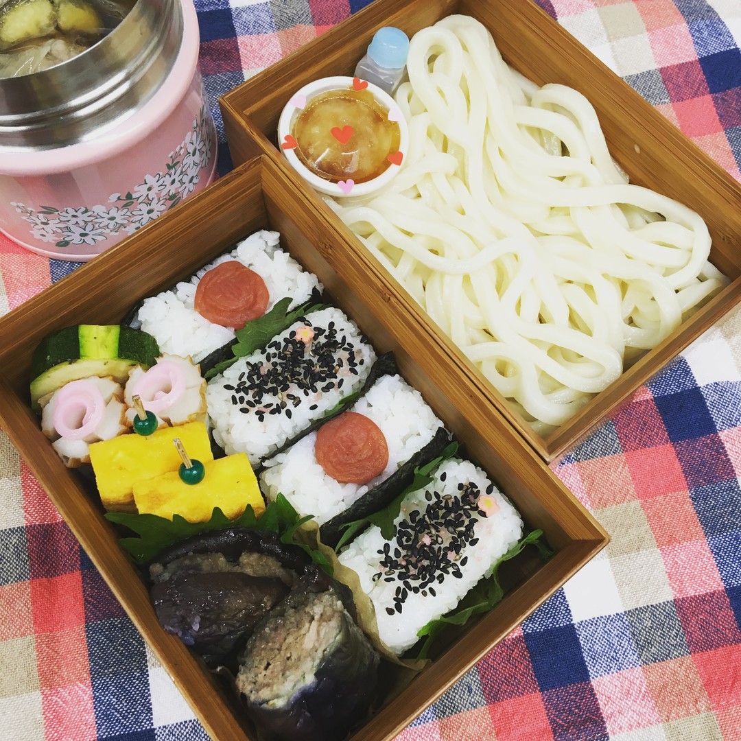 うどん おむすび