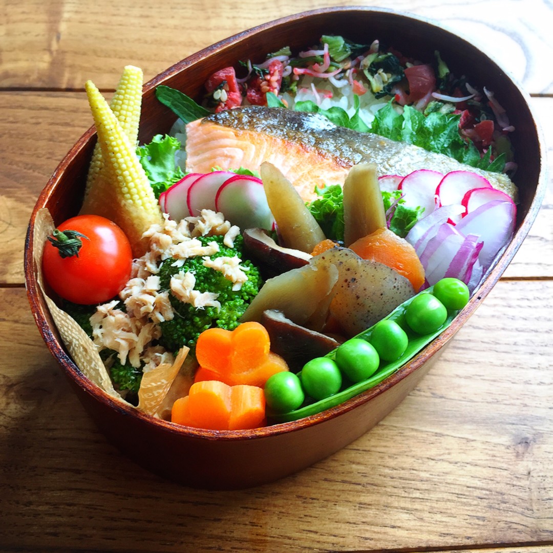 鮭弁当