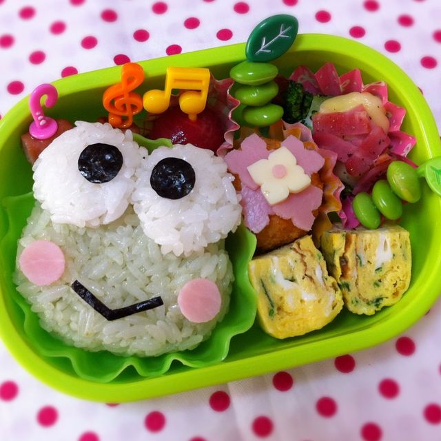 梅雨だぁ！けろけろけろっぴお弁当♡
