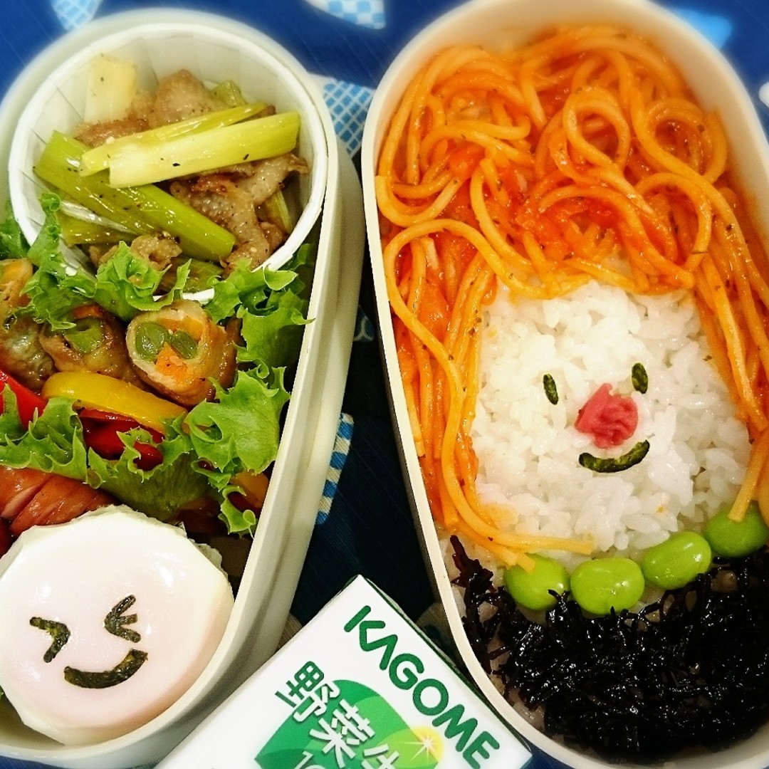 顔弁当