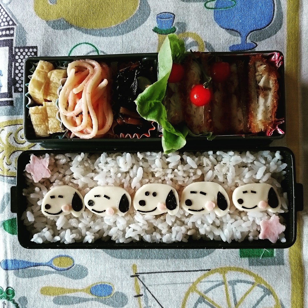 スヌーピー大行列弁当