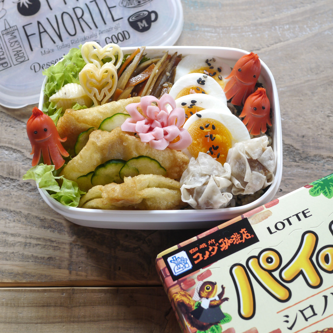 揚げワンタン弁当