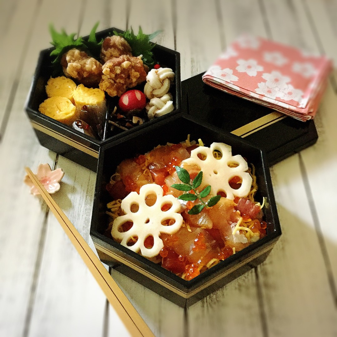 お花見シュミレーション弁当