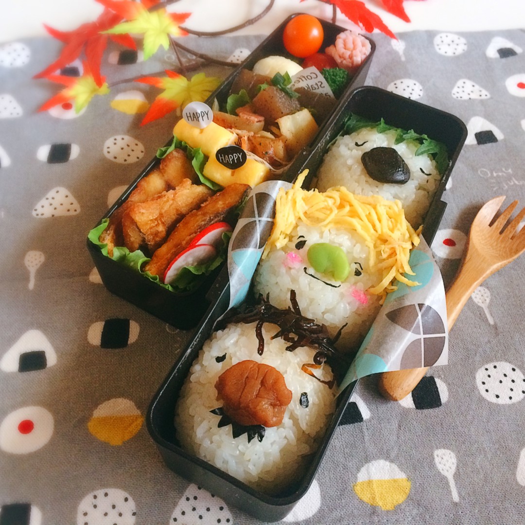 おにぎりの顔弁