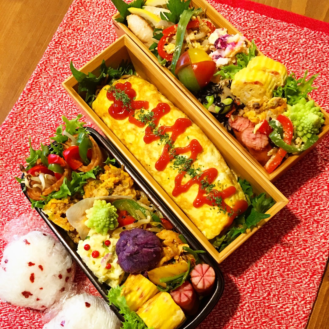 頑張れ❣️昼夜応援弁当