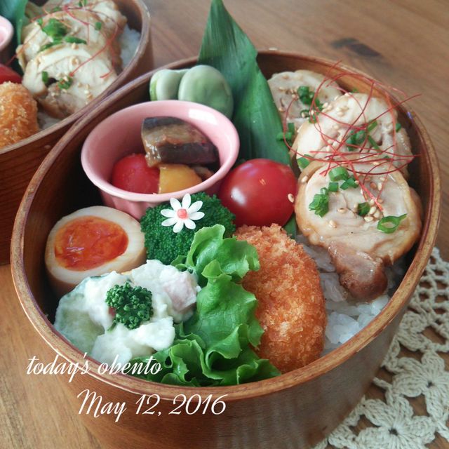 鶏チャーシュー弁当