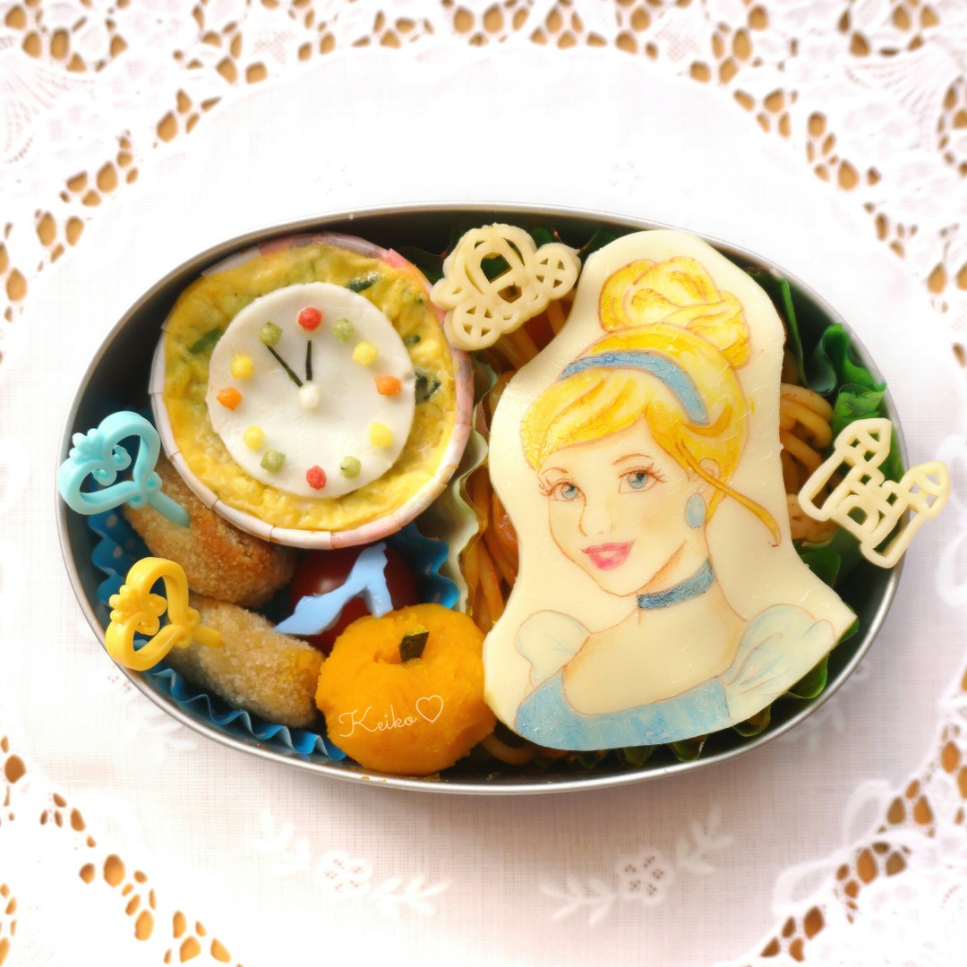 シンデレラのナポリタン弁当♪ .•*¨*•.¸¸♬✧