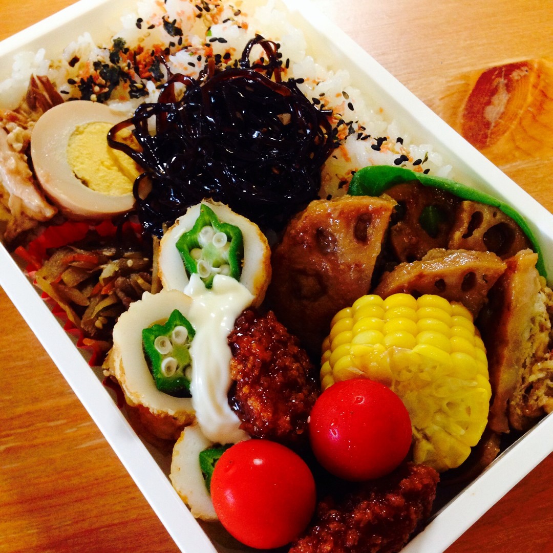 どうしてもちくわオクラその他弁当