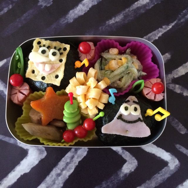 スポンジボブ弁当