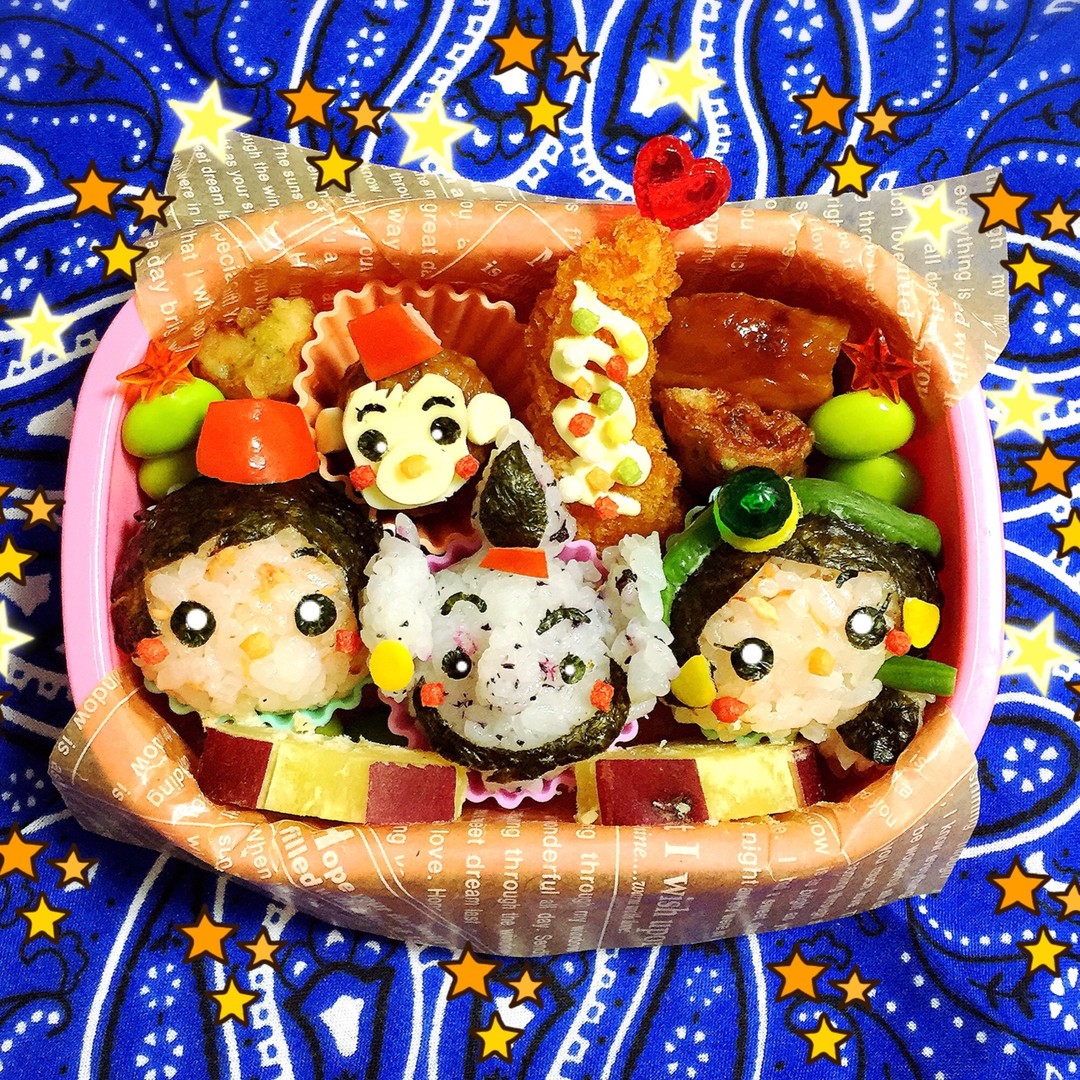 ツムツム アラジン弁当