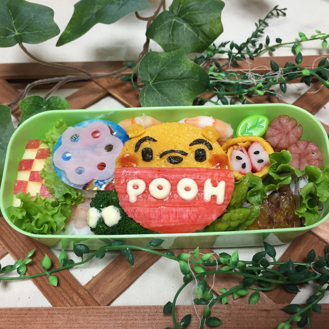 poohさんのツムツム風お弁当
