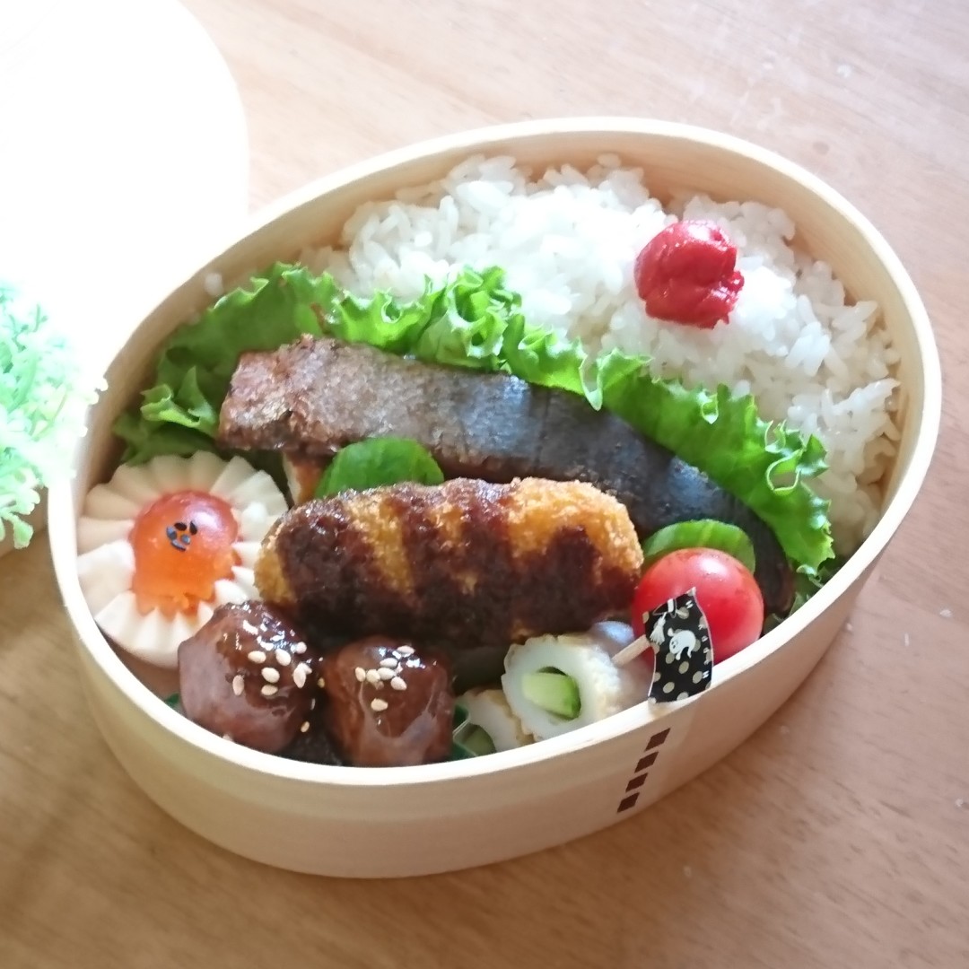 ＊高3息子弁~ぶりの照り焼き~＊