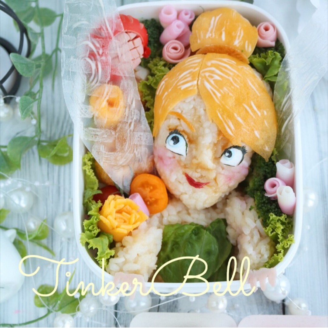 ティンカーベル弁当¨*•.¸¸♪