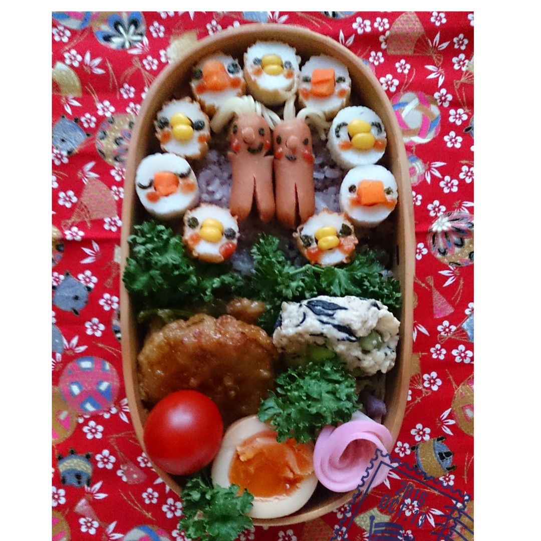 ちくわ鳥とパンクソーセー人