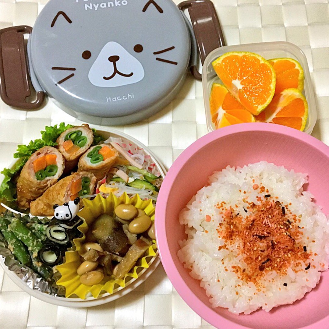 野菜の肉巻き弁当