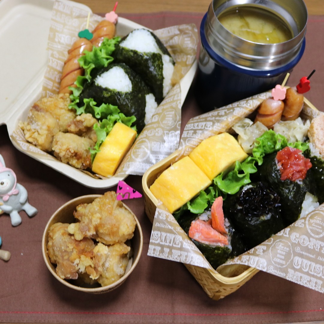 部活おにぎり弁当