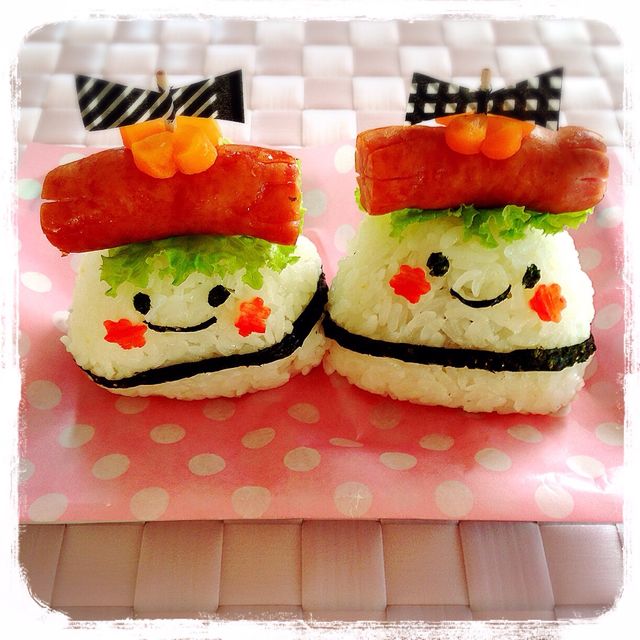 おしゃれなおにぎりさん