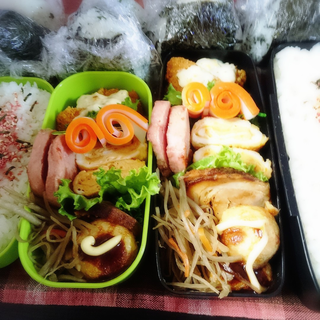 息子弁当❤旦那弁当❤
