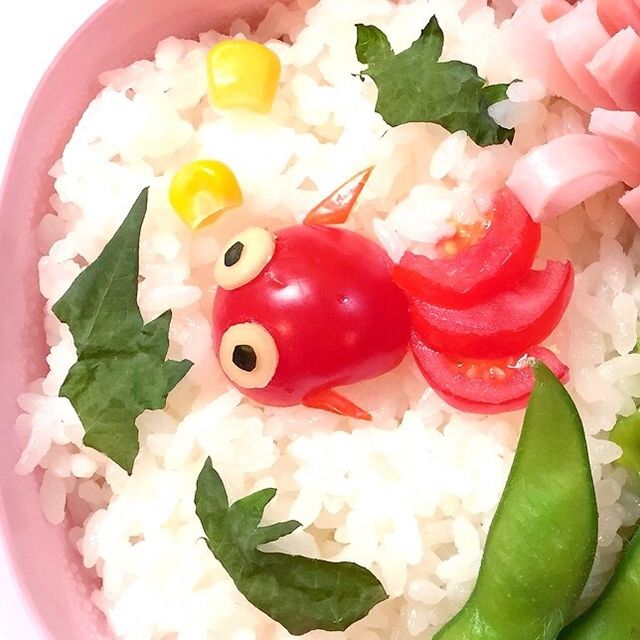 ミニトマトの金魚