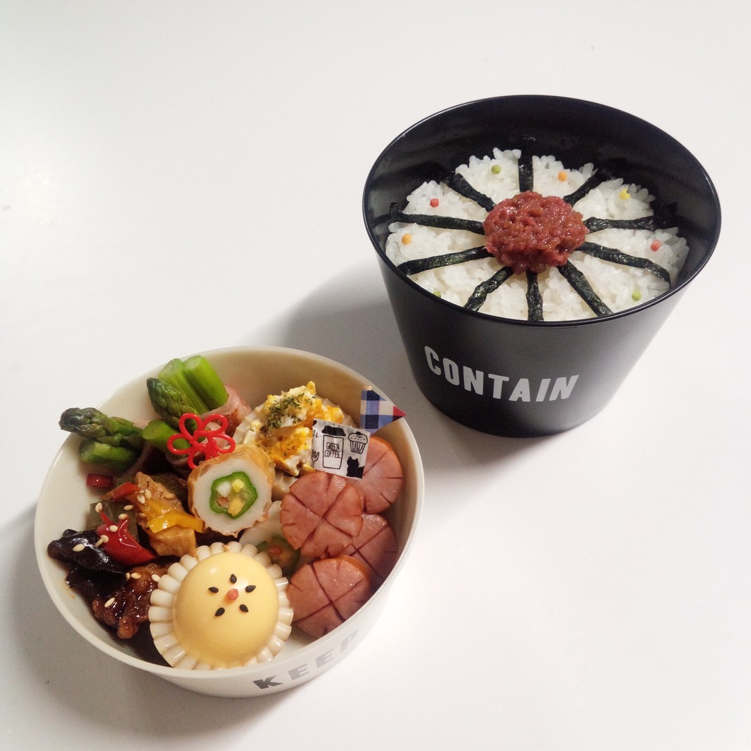日の丸弁当✧!!!