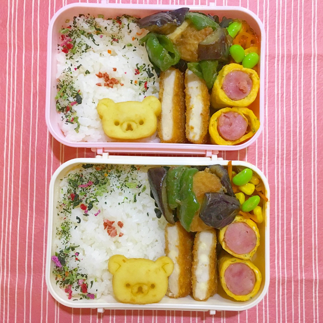 娘と私のお弁当