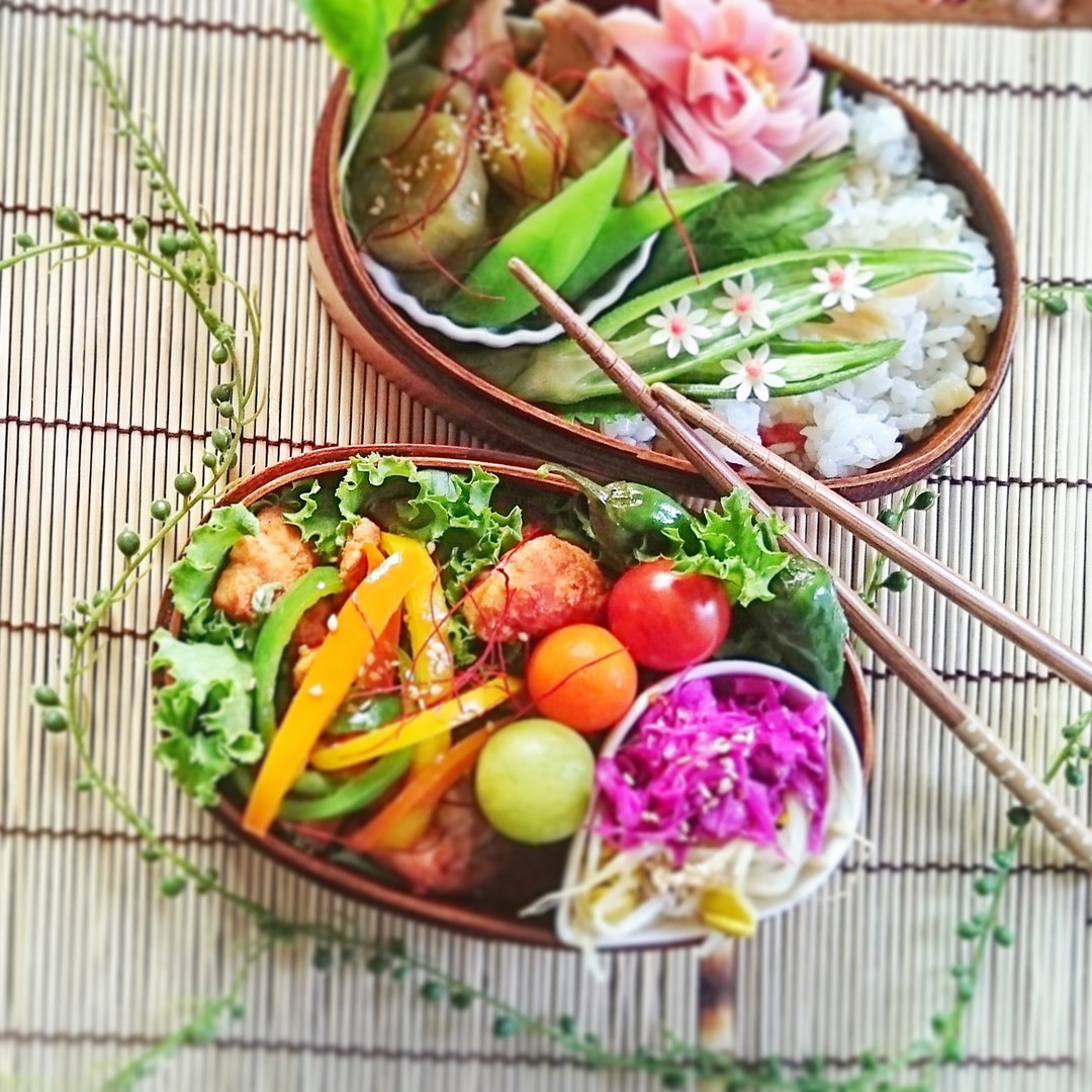 タンドリーチキン🐤🐦としょうが混ぜご飯
