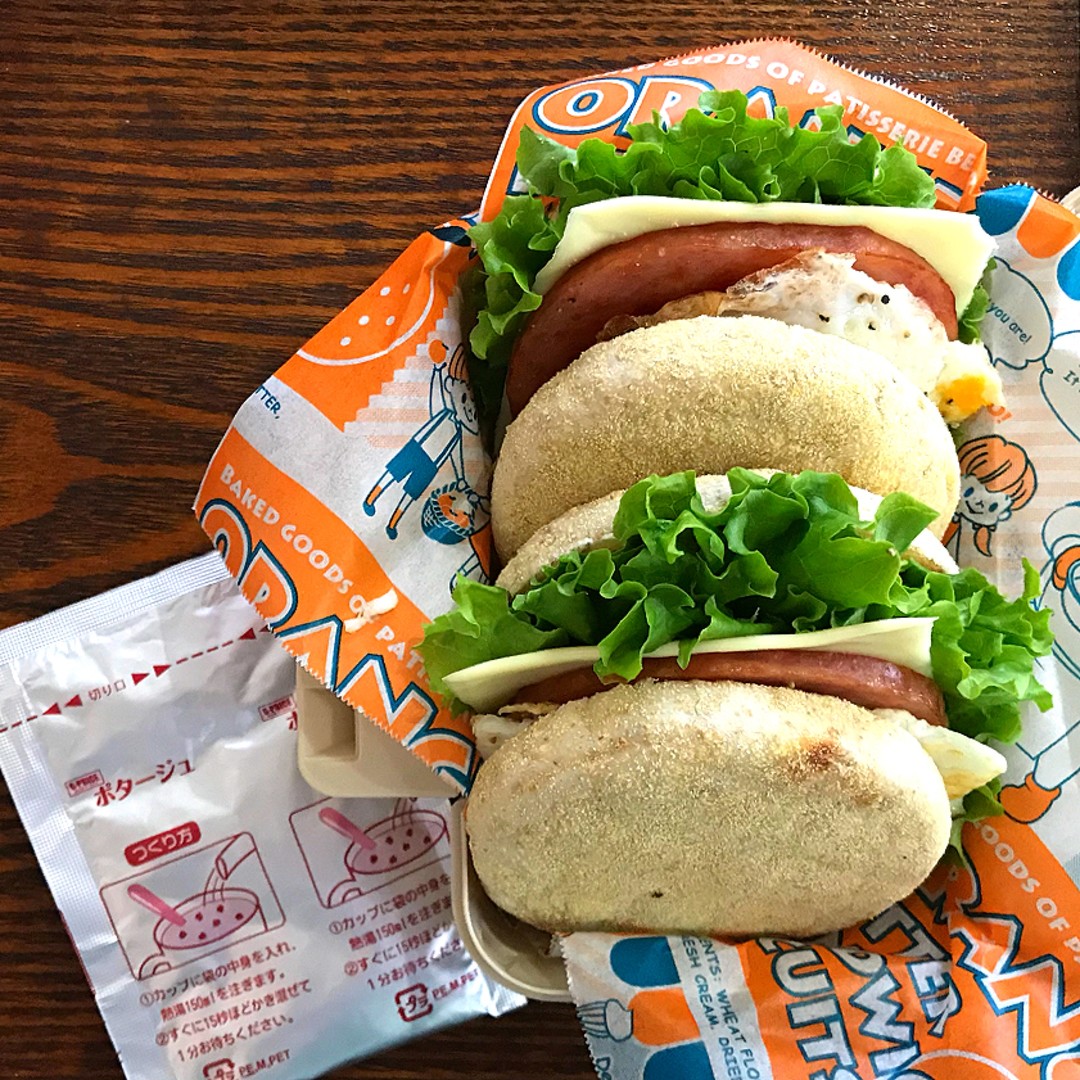 サンドイッチ弁当