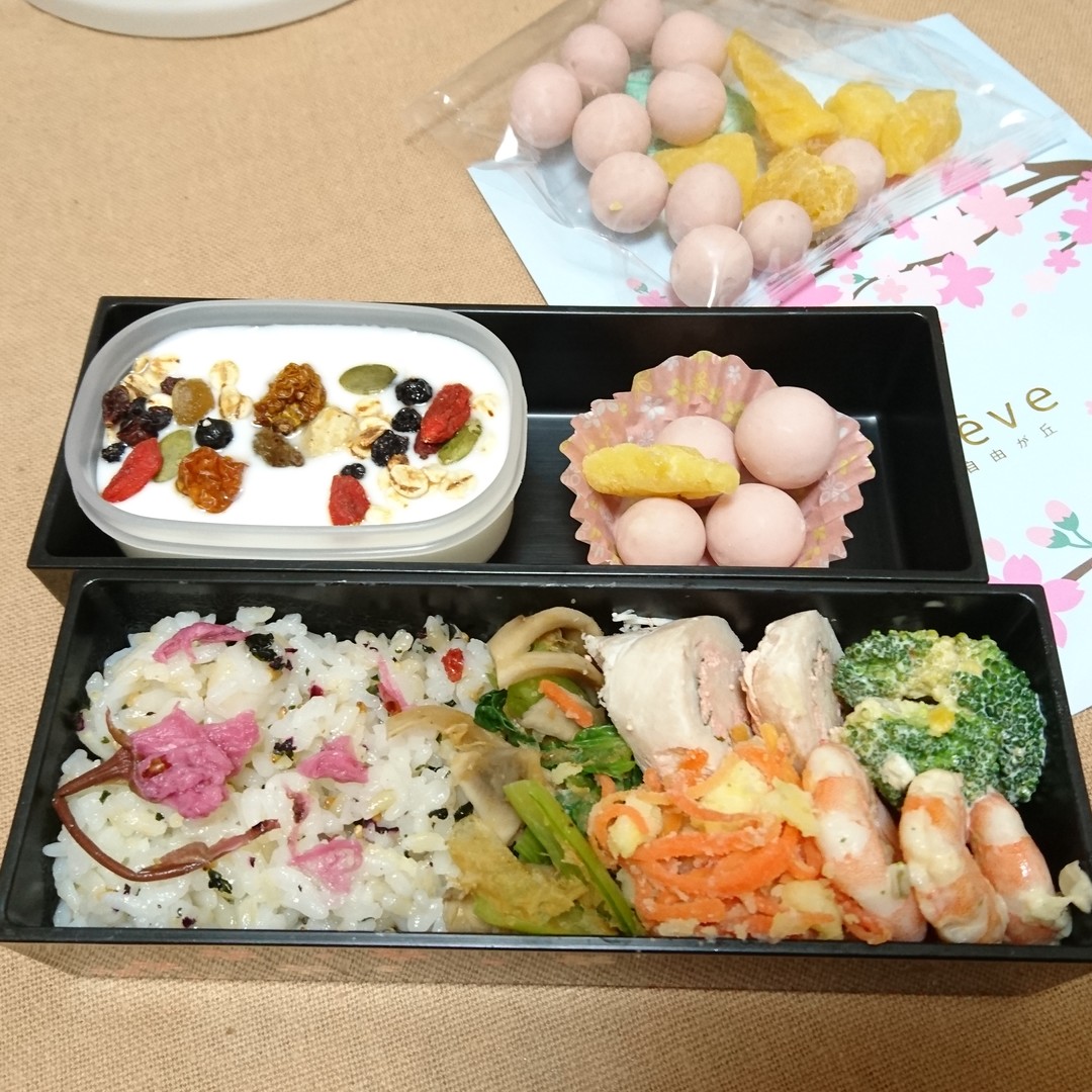 今日のお弁当🍱🌸