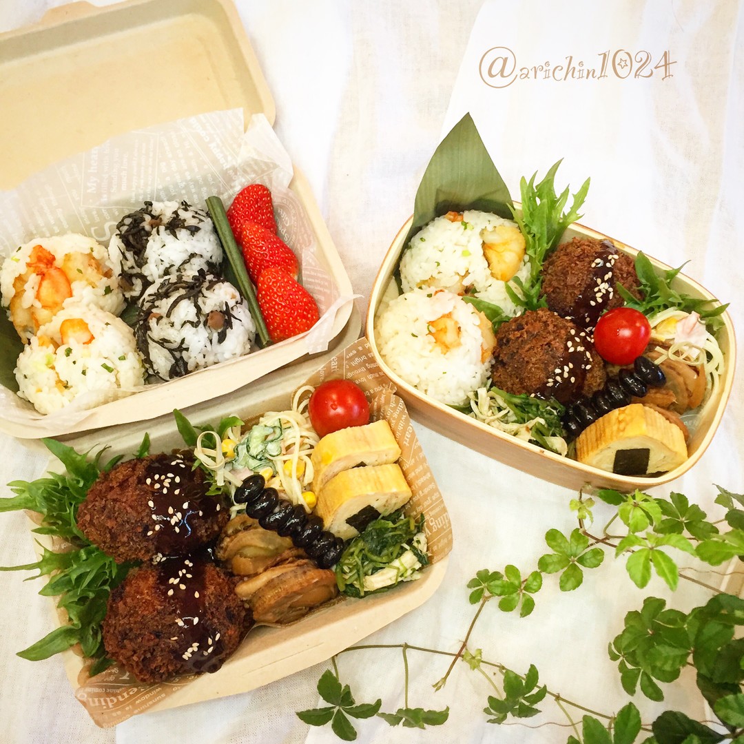 オイルおにぎり弁当