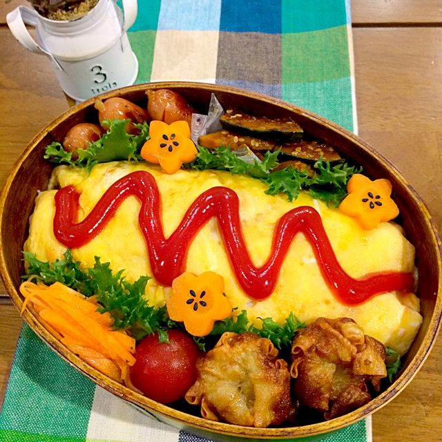 ☆オムライスパパ弁☆