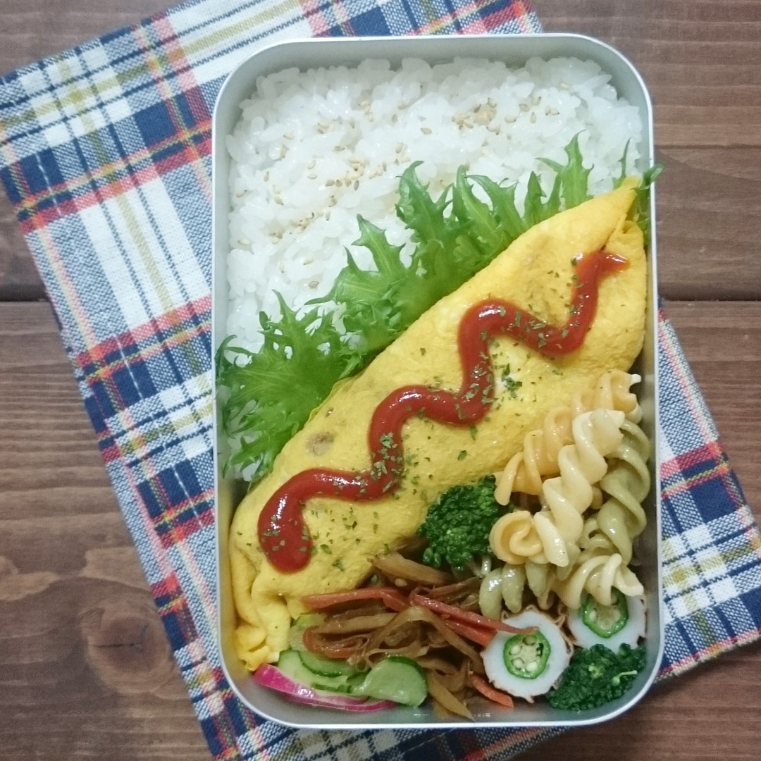 オムレツ弁当♪♪