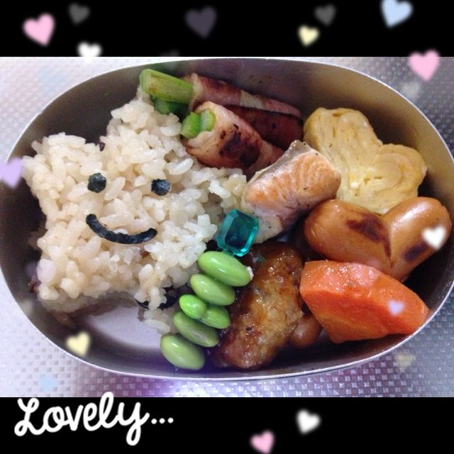 息子の生活科見学お弁当♡