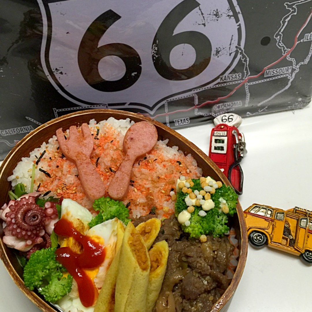 日曜出勤パパ弁当弁当🍴