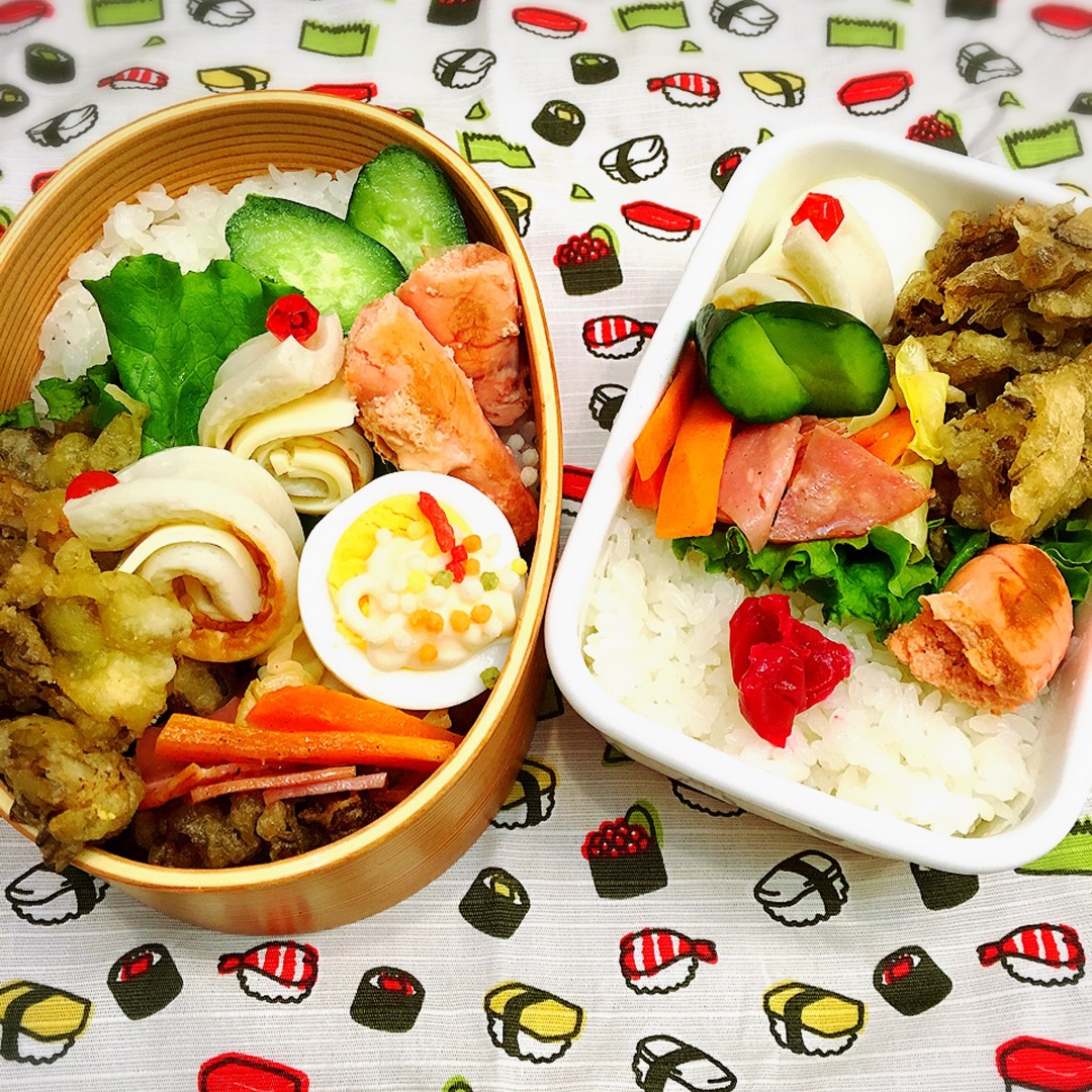 舞茸天ぷら弁当