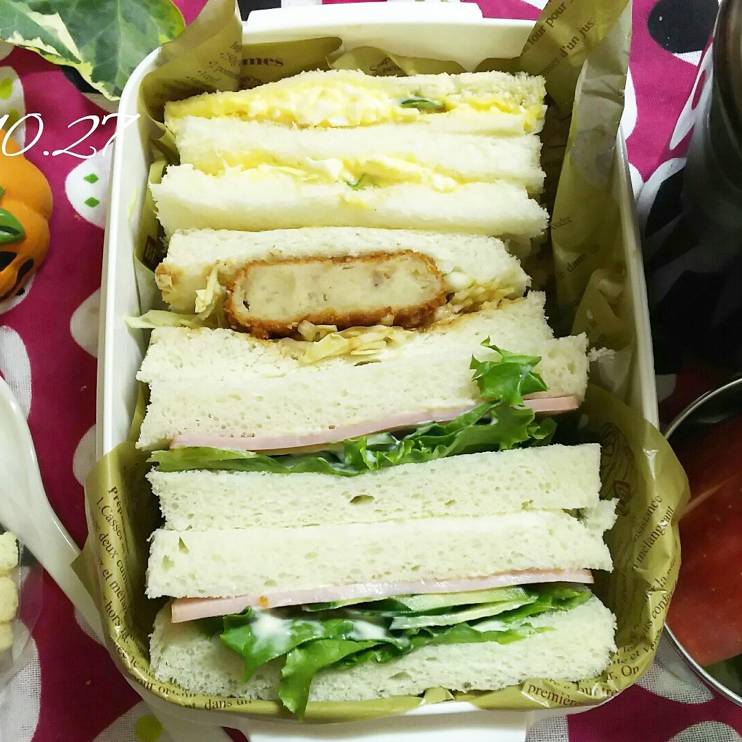 サンドイッチ弁当