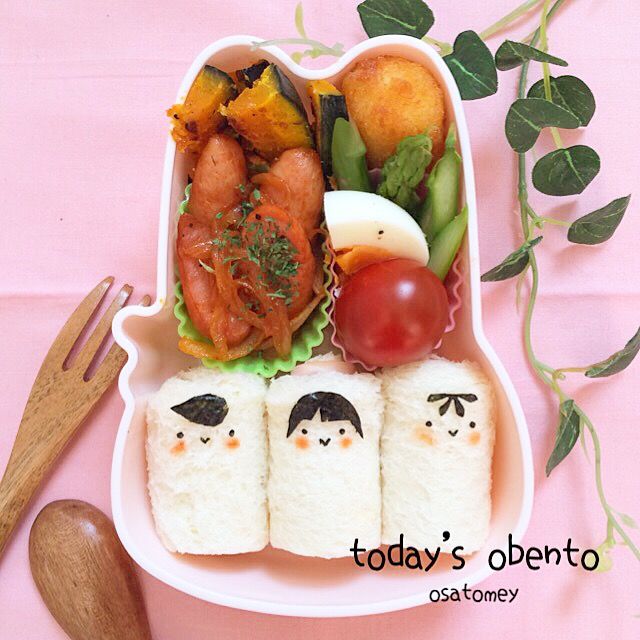 おともだちロールサンド弁当