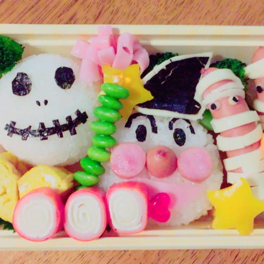 ハロウィンアンパンマンおにぎり弁当