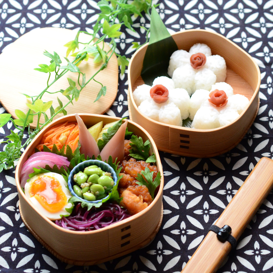 鶏唐揚げの花金弁当