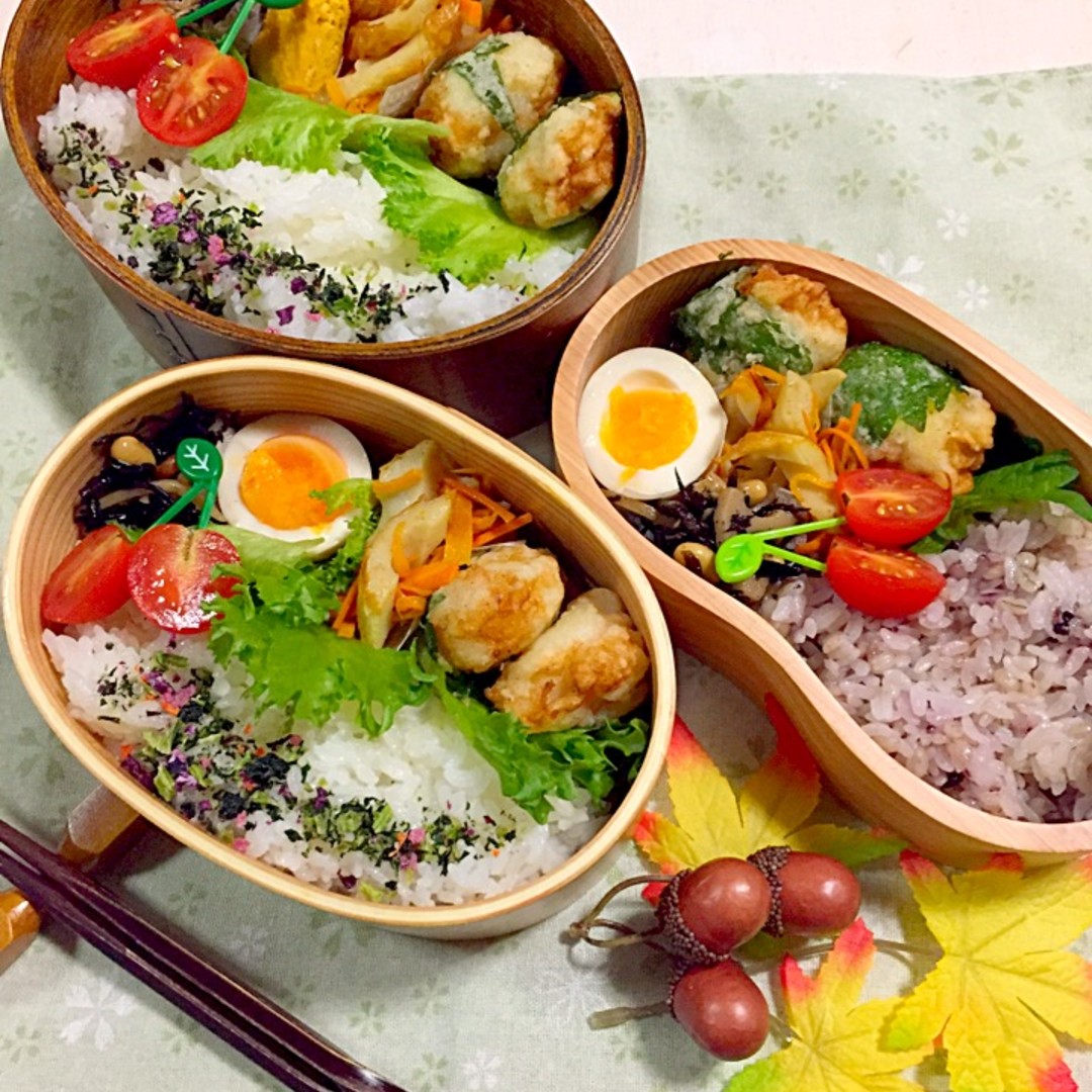 はんぺんの落としあげ弁当