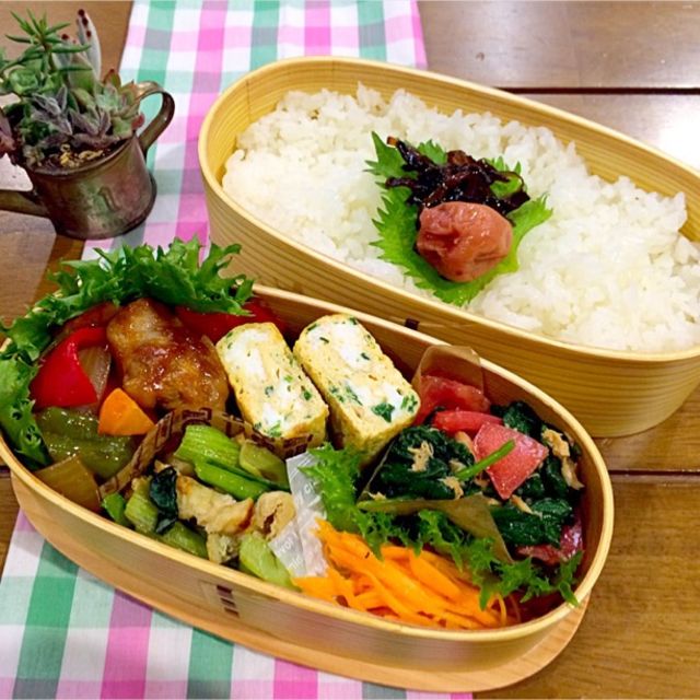 ☆豚こま酢豚パパ弁☆
