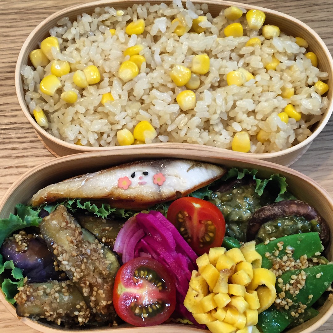とうもろこしごはん弁当