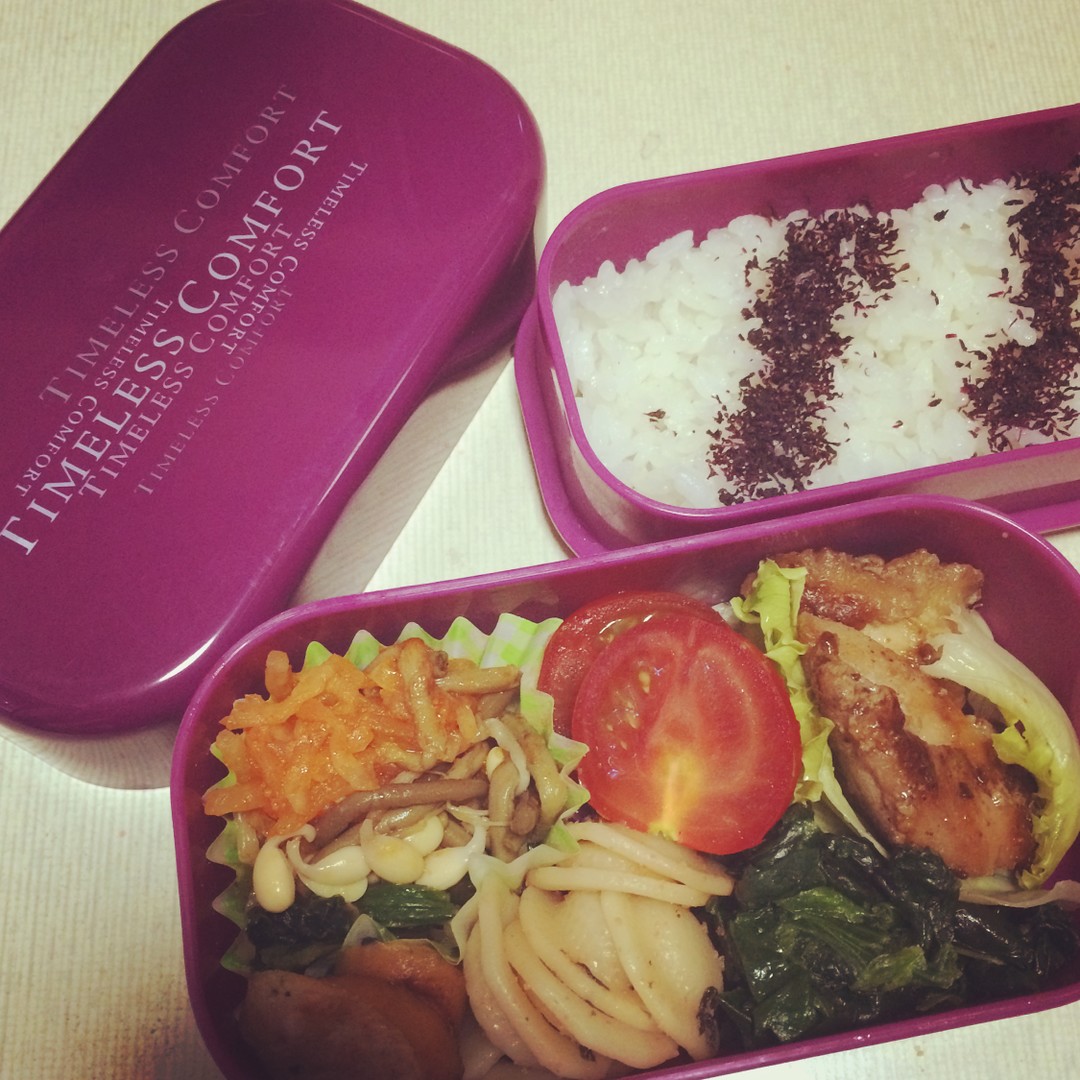 残り物詰め込み弁当2