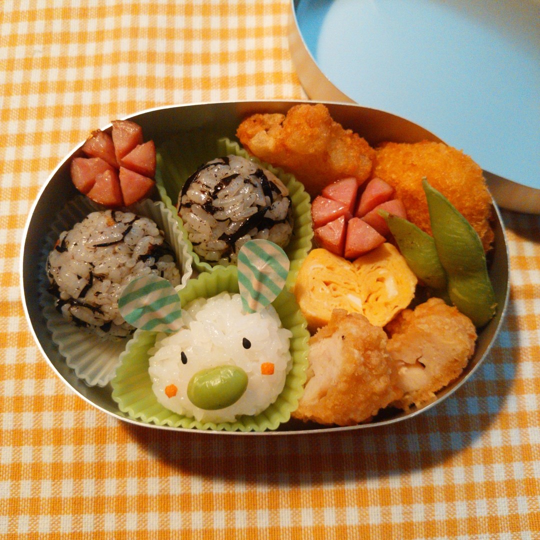 うさぎ？くま？弁当