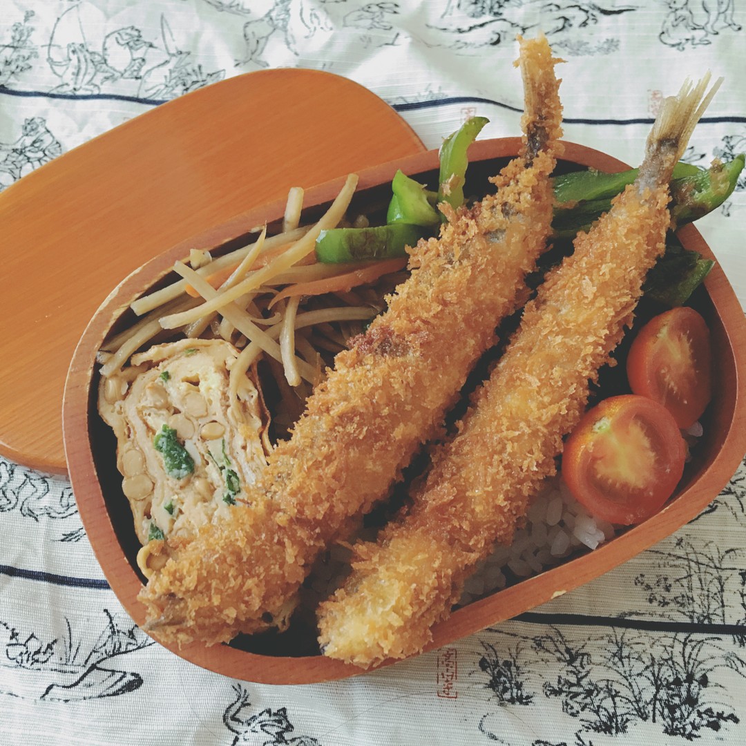 ししゃもフライ弁当