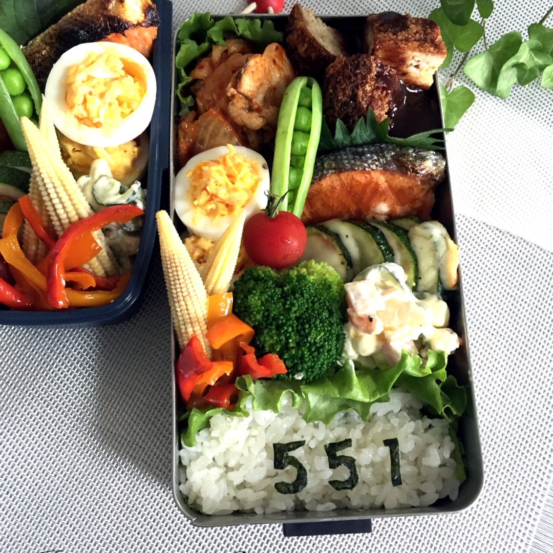 海苔文字お弁当（蓬莱編）