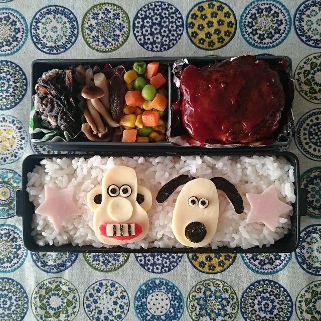 ウォレスとグルミット弁当