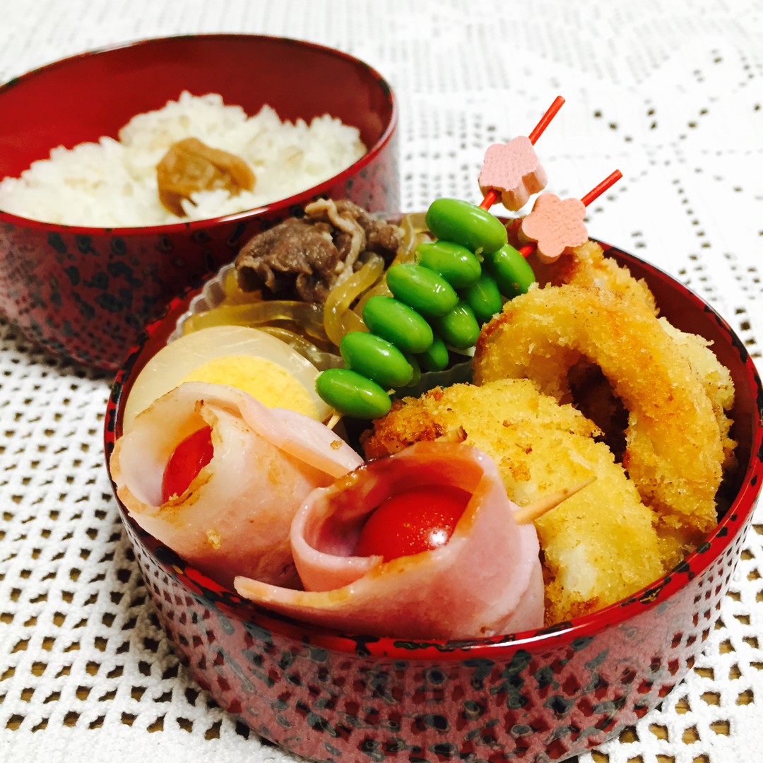 イカリングフライ弁当