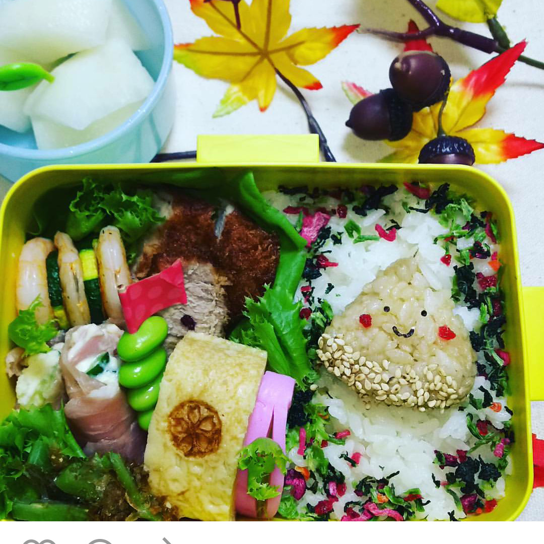 なんちゃって栗ごはん弁当