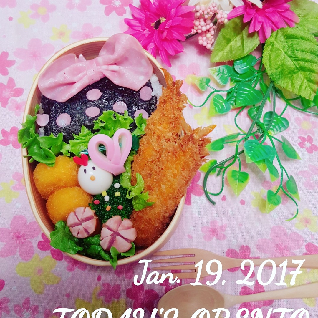 ドットリボン弁当