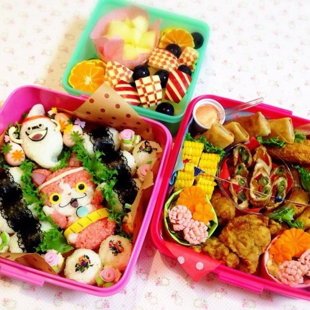 妖怪ウォッチの運動会弁当‼︎